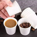 Copo Papel Branco 60ml Biodegradável Térmico Café 100un