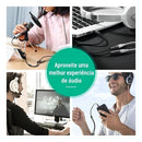 Ugreen Divisor Splitter P3 Fone De Ouvido P2 E Mic Fone P2