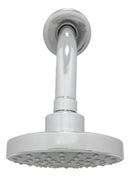 Ducha Chuveiro Redondo Frio Rubi Soft Articulável Gas Solar - Prateado