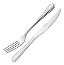 Jogo Garfo Original Faca Inox 24 Peças Restaurante Bar Buffet 3,0mm