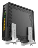 Suporte Parede Vertical Compativel Roteador Modem Ajus Branco