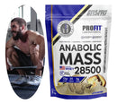 Hipercalórico Anabolic Mass 28500 3kg Profit Labs Sabor Baunilha