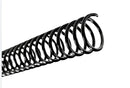 Espiral Para Encadernação Preto 09mm Para 50 Folhas A4 100un