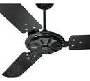 Ventilador de Teto Ventex Comercial Silencioso 3 Pás Preto 1.1m