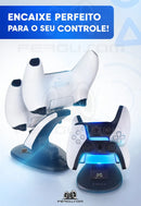 Base Carregador Ps5 Carregador Controle Duplo Playstations 5 Oivo Fergusom