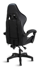 Cadeira Gamer Preto Healer Lancer Reclinável Giratória Material do estofamento Couro sintético