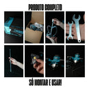 Misturador Elétrico De Argamassa Tinta Gesso Rejunte Textura 6 velocidades Modelo Tmta1300 Marca Tssaper