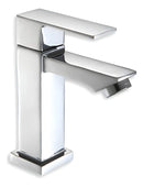 Torneira Banheiro Lavabo Fria Quadrada 1/4 Volta Luxo