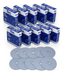 10 Caixas Disco De Tacógrafo Semanal 125x7 - Cx C/ 10 Unid. Cinza