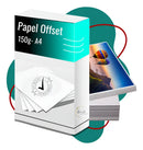 Papel Offset 150g Premium 250 Folhas A4 Branco Sulfite