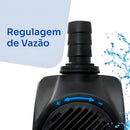 Bomba Submersa 2000l/h 2m Lagos Recalque Fontes Aquários Cascata Hidroponia Chafariz