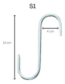 Gancho Para Açougue Frigorífico Carne S 1 Estanhado C/ 12