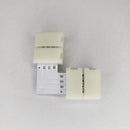 Kit 20 Conector L Emenda Rapida 10mm 4 Vias P Fita Led Rgb Tensão de operação 12V