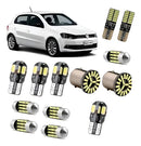 Kit Lampadas Led Premium Gol Voyage Parati Up Fox Saveiro Branco Diversos 12 Volts