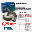 Patim Lona Freio Cg Titan Fan 125 150 160 0,25 Milímetros