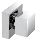 Acabamento Quadrado Registro Volante Metal Padrão Deca Acabamento Cromado Cor Prateado Torneira Store