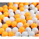 10 Bolas Plástico Abs Tênis De Mesa Huieson 3 Estrela Laranja