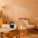 Radinho Fm Pilha Presente Pai Vô Portátil Pequeno Prateado 5V