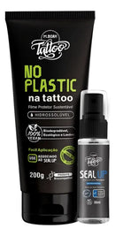 No Plastic 200g + Seal Up 30ml Mboah Plástico Filme Tattoo