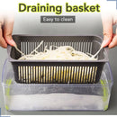 Cortador Fatiador Verduras Frutas Legumes Processador Inox