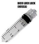 Kit Seringa 3ml Luer Lock Com 50 + Agulha 25x7 Com 50 - Sr Capacidade em volume 3 mL