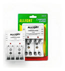 Allight Kit 8 Pilhas Recarregáveis Aa/aaa + Carregador Rápido A-612 Bivolt