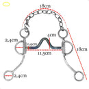 Freio Para Burro Muares Inox