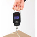 Balança Digital Peixe Pesca Gancho Pendurada De Mão Portátil Bolsa Bagagem Mala Até 50kg Chrome Technology