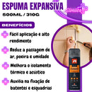 Espuma Expansiva Pu Vedação Janelas Uso Geral Kit 5 Unidades
