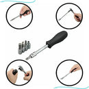 Jogo Chave Soquete Cartman Cachimbo Catraca Reversível 46 Pç Premium