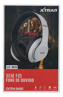 Fone De Ouvido On-ear Sem Fio Xtrad Extra Bass Lc-815 Lc-815 Branco