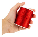 Cordão Rabo De Rato 2mm- Varias Cores Cor Vermelho-145