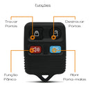 Controle Alarme Ford Fiesta Ka Ecosport 4 Botões Completo