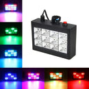 Strobo Rítmico 12 Leds Rgb 15w Dj Iluminação Festa Balada