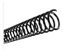 Espiral 25mm Encadernação Até 160 Folhas - Preto 48 Unidades
