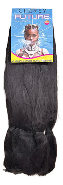 Jumbo Future 330g Crespo Para Tranças Box Br Castanho medio