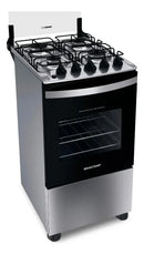 Fogão 4 Bocas Acendimento Elétrico Bfo4nbr Inox Brastemp