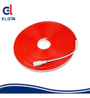 Fita Led Neon Flexíve 5m 12v 120 Rosa/Claro 110V/220V (Bivolt)