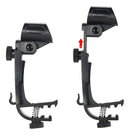 Par De Suportes Para Microfone Ajustável Bateria