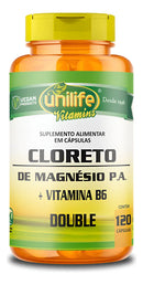Cloreto De Magnésio P.a. 810mg Unilife 120 Cápsulas