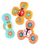Brinquedo P Bebe Gira Com Estimulo Sensorial Spinner Promo