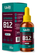 Vitamina Metilcobalamina B12 Gotas 20ml Liquida Sublingual Uvits