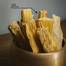 Incenso Palo Santo 100% Natural 100g Madeira Sagrada Do Perú