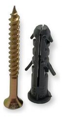 100 Parafuso Phillips C/ 100 Bucha 6 Anel 6mm- Total 200pçs