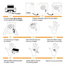 Tatuagem Temporaria Imprimir De Tinta 10 Folhas Mecolour Branco Folha de Tatuagem Temporária para Impressão - DIY Tattoo Waterproof