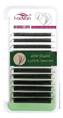 Cílios Fadvan W 8d Tamanho Único E Mix 8- 1 cm 8DW /4D DUPLO