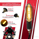 Kit 4 Piscas Led Seta Sequencial Honda Cb Twister 250 Titan