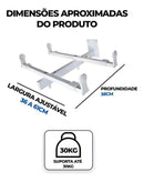 Suporte Para Forno Microondas F200 Multivisão Branco 30kg