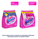 Tira Manchas Vanish em Pó Oxi Action para roupas coloridas Refil Econômico 400g