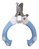 Cortador Alicate De Unha Gatos E Cães Pequeno Porte Prático Cor Azul